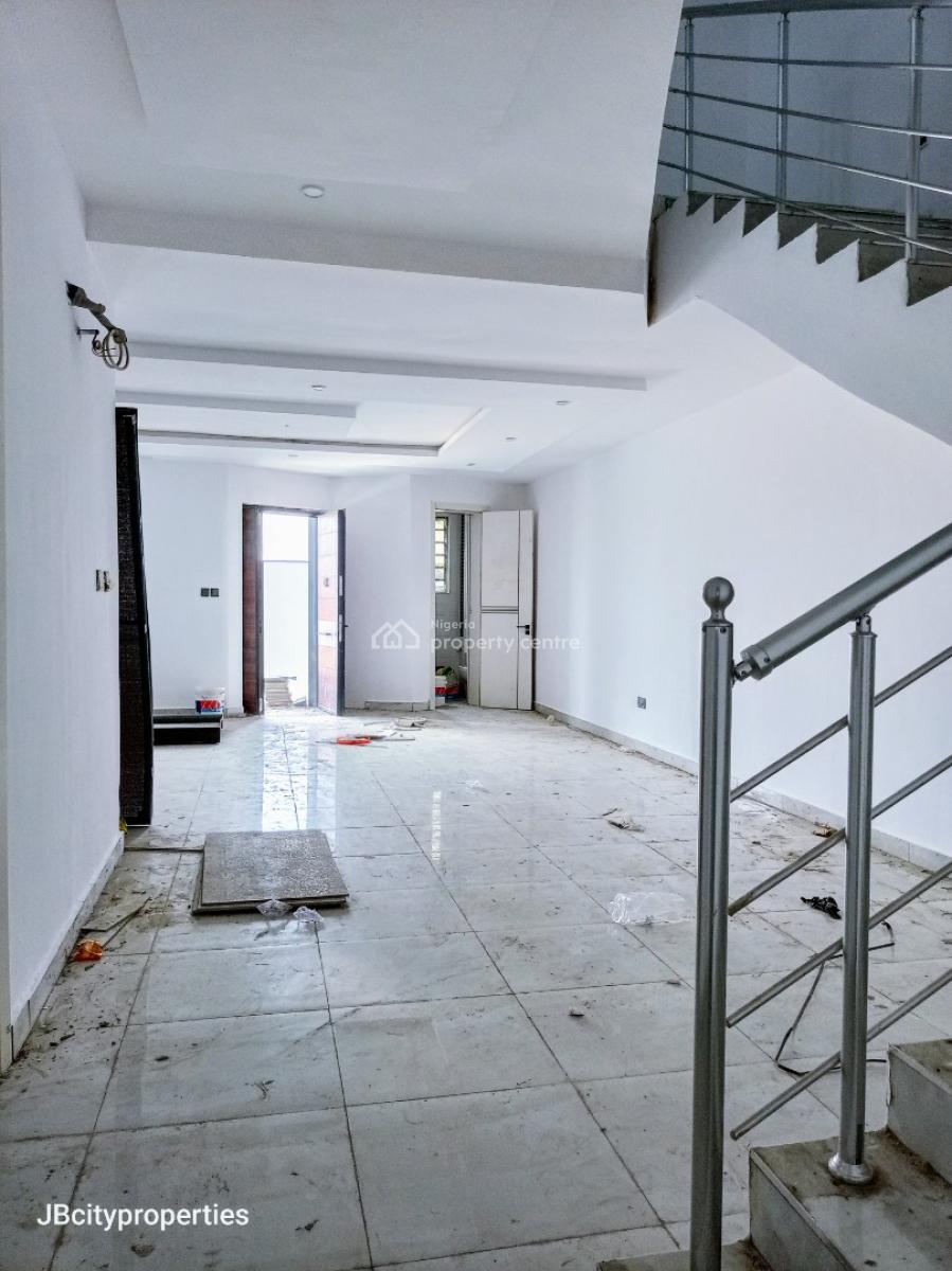 Luxury 4 Bedroom Semi Detached Duplex with Bq and Security House, Monastery Road, Sangotedo, Ajah, Lagos, Semi-detached Duplex for Rent