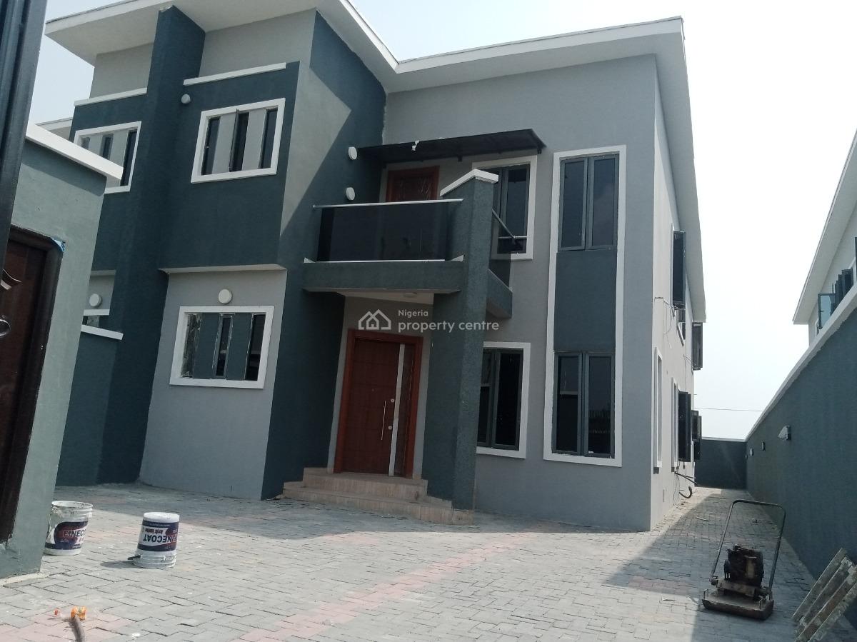 Luxury 4 Bedroom Semi Detached Duplex with Bq and Security House, Monastery Road, Sangotedo, Ajah, Lagos, Semi-detached Duplex for Rent