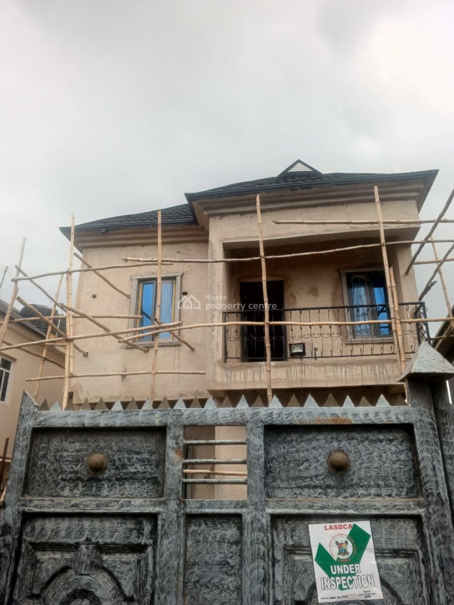 Newly Built Big 2 Bedroom Flat + Amenities, Serene Environment Back of Gtbank Ojodu-berger, Ojodu, Lagos, Flat / Apartment for Rent