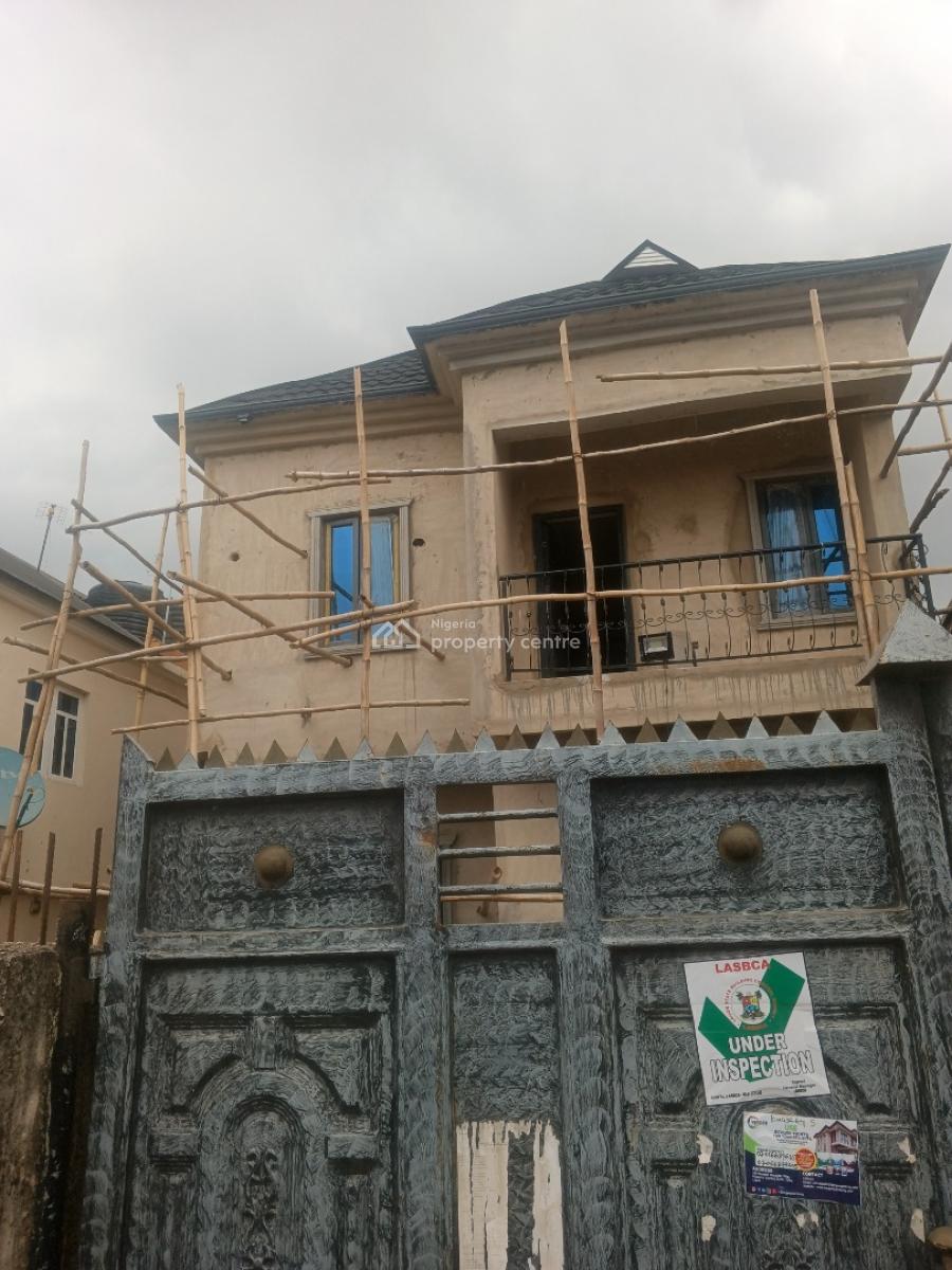 Newly Built Big 2 Bedroom Flat + Amenities, Serene Environment Back of Gtbank Ojodu-berger, Ojodu, Lagos, Flat / Apartment for Rent
