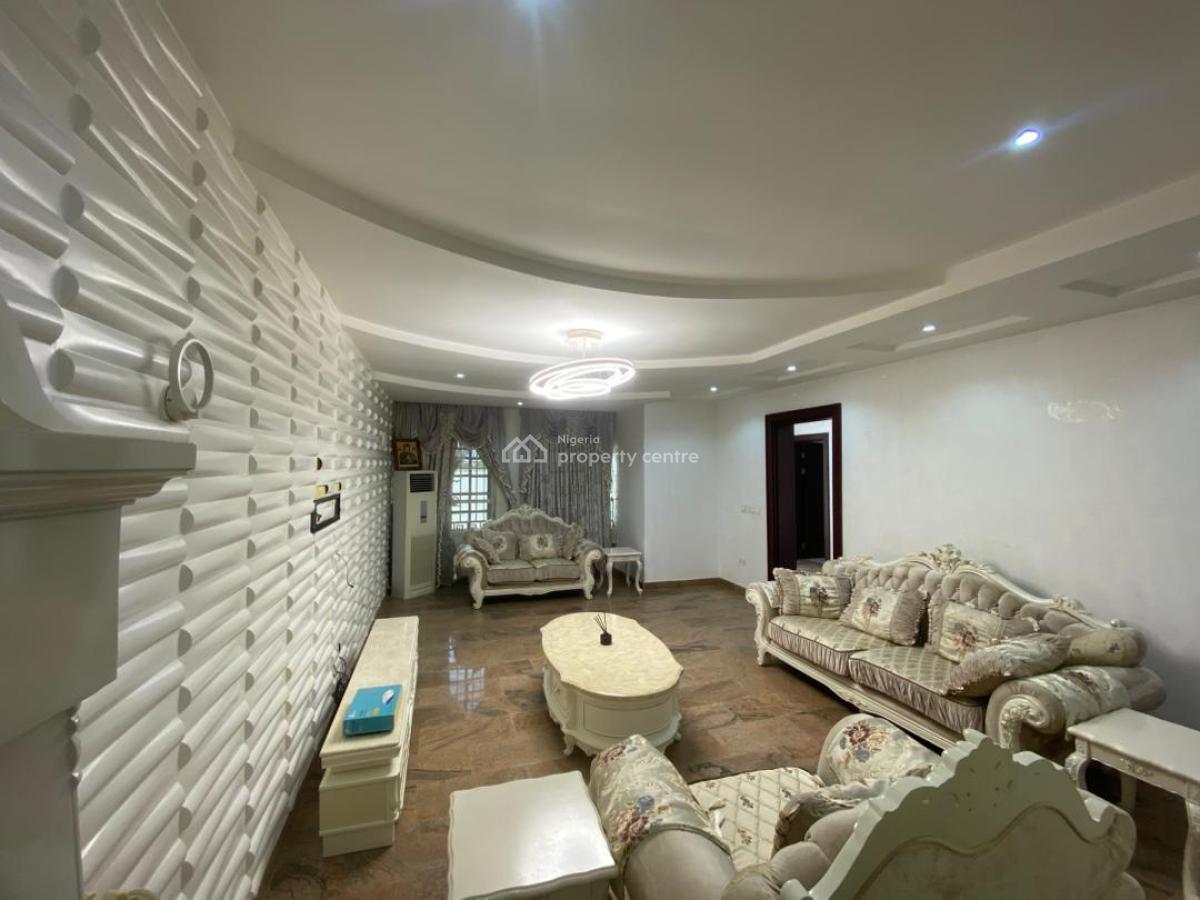 Partly Furnished 5-bedroom Semi-detached Duplex with Bq - Wuye, Wuye, Wuye, Abuja, House for Rent