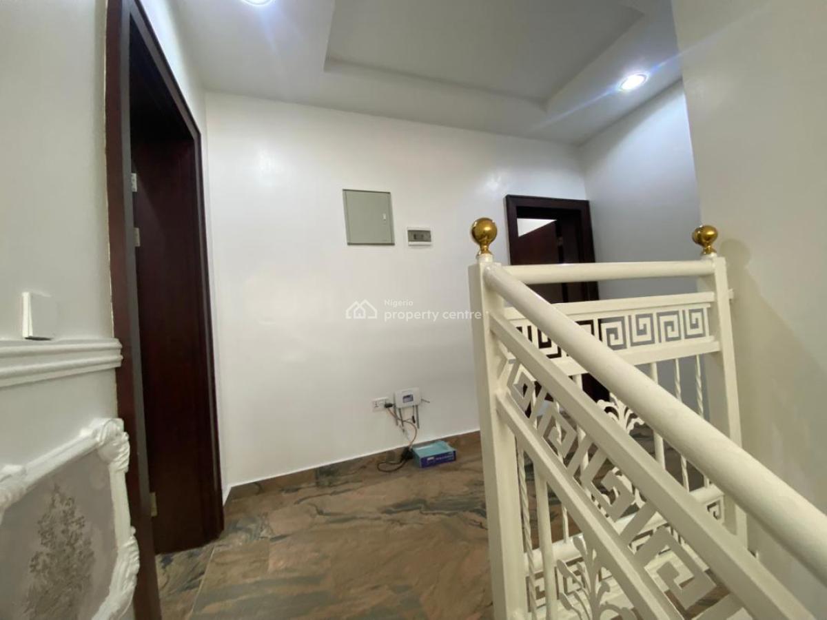 Partly Furnished 5-bedroom Semi-detached Duplex with Bq - Wuye, Wuye, Wuye, Abuja, House for Rent