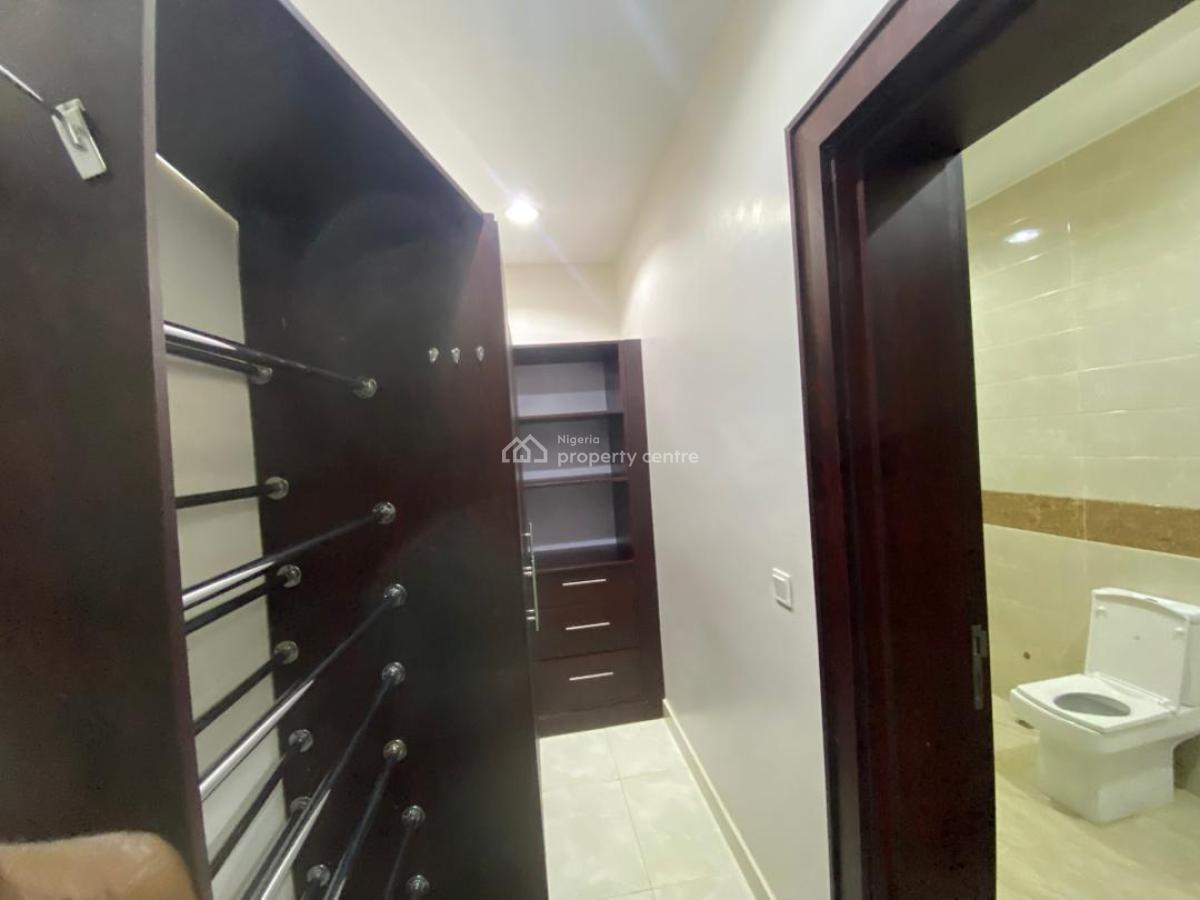 Partly Furnished 5-bedroom Semi-detached Duplex with Bq - Wuye, Wuye, Wuye, Abuja, House for Rent