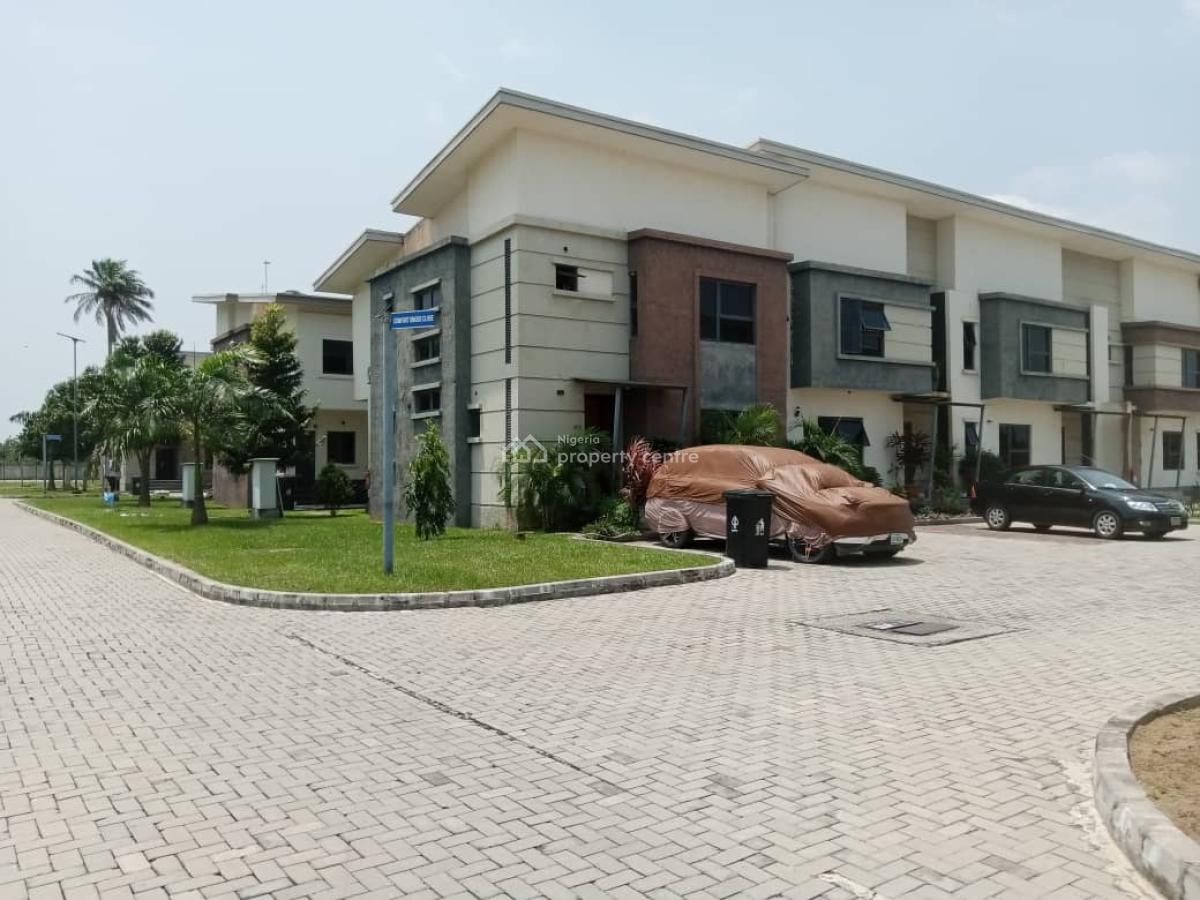Brand New Luxury 3 Bedroom Terrace Duplex with Bq & 24hrs Power Supply, Fara Park, Sangotedo, Ajah, Lagos, Terraced Duplex for Rent