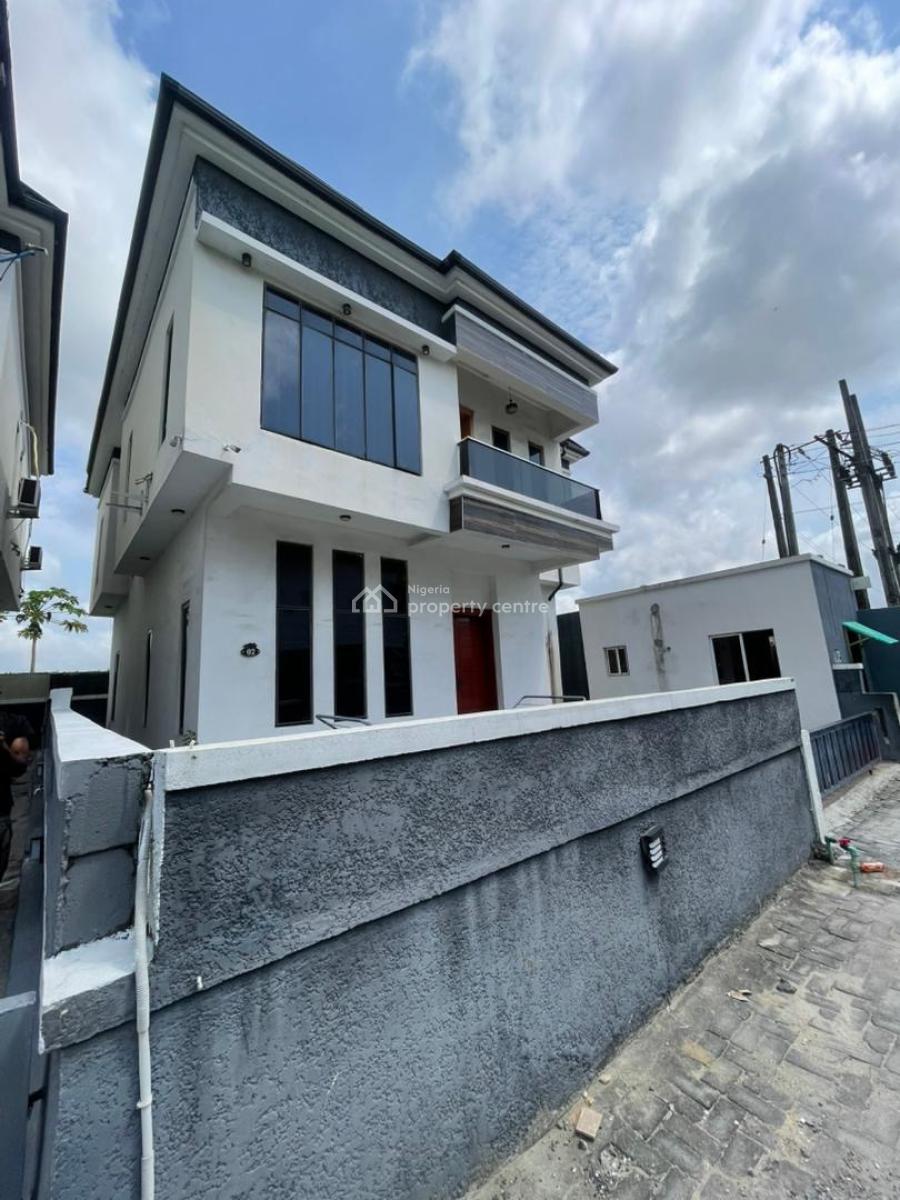 4 Bedroom Fully Detached Duplex, Chevron, Lekki, Lagos, Detached Duplex for Rent