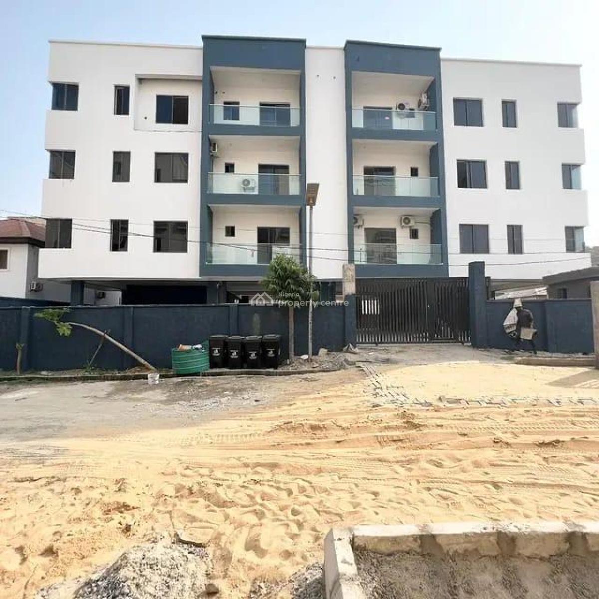 Fully Serviced 2 Bedroom Apartment with Swimming Pool, Security Post, Ikate, Lekki, Lagos, Flat / Apartment for Sale