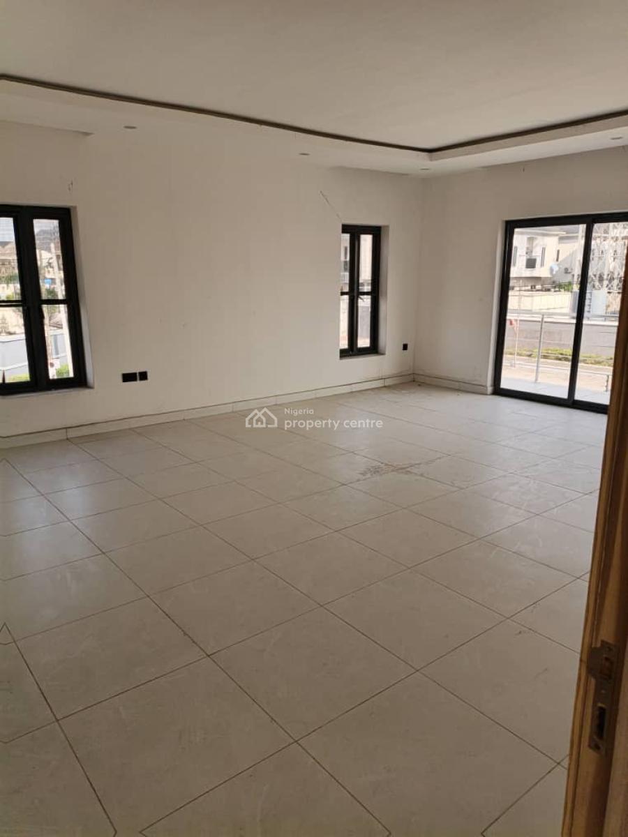 Five Bedrooms and Two Rooms Bq with a Swimming Pool., Chevron, Lekki, Lagos, House for Rent