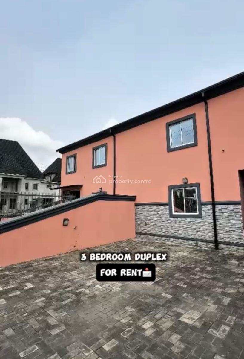 Standard 3bedroom, Harmony Estate, Port Harcourt, Rivers, Detached Duplex for Rent