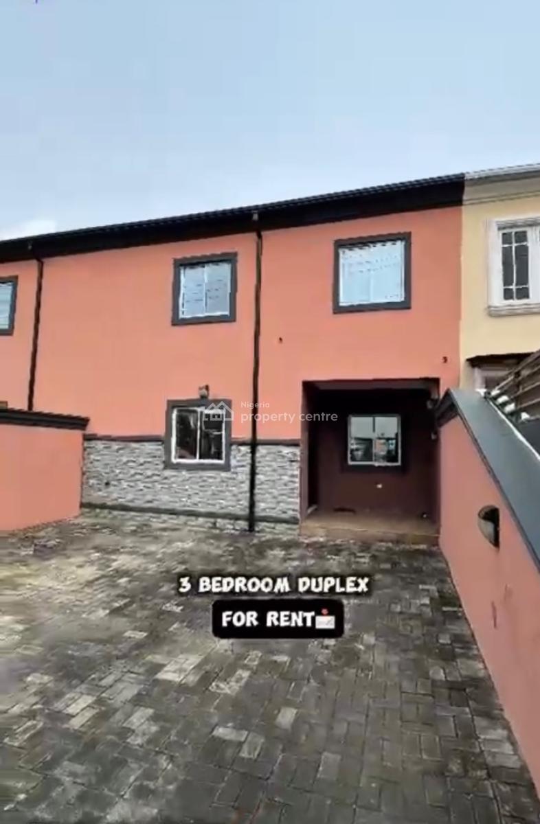 Standard 3bedroom, Harmony Estate, Port Harcourt, Rivers, Detached Duplex for Rent