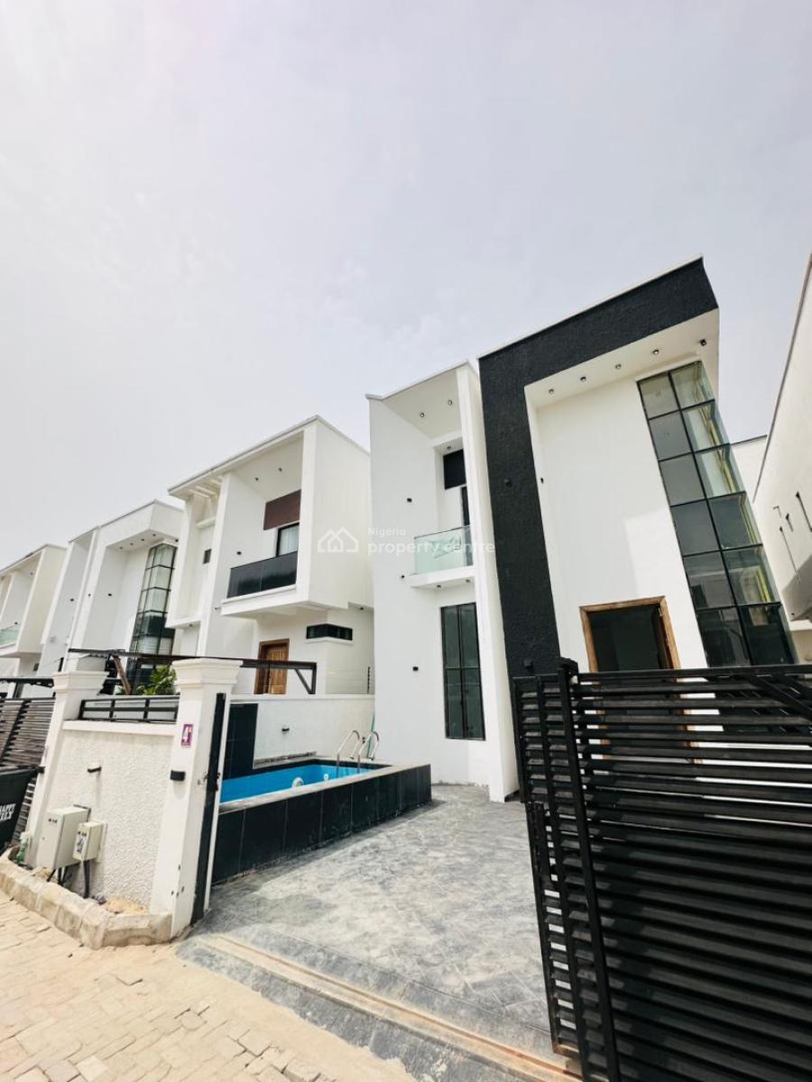 Luxurious 4bedroom Fully Detached Duplex Self Compound, Chevron Second Toll Gate Lekki Lagos, Lekki, Lagos, Detached Duplex for Sale