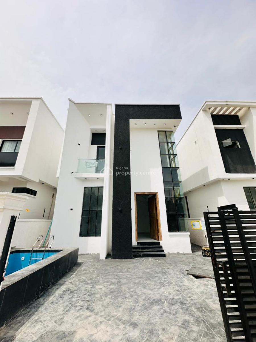 Luxurious 4bedroom Fully Detached Duplex Self Compound, Chevron Second Toll Gate Lekki Lagos, Lekki, Lagos, Detached Duplex for Sale