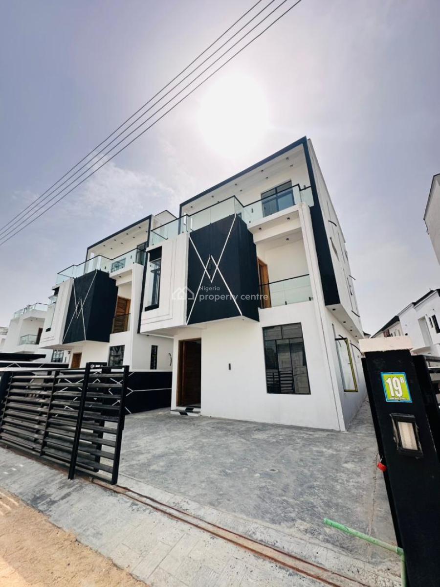 Luxurious 5bedroom Full Detached Duplex Self Compound, Chevron Second Toll Gate Lekki Lagos, Lekki, Lagos, Detached Duplex for Sale