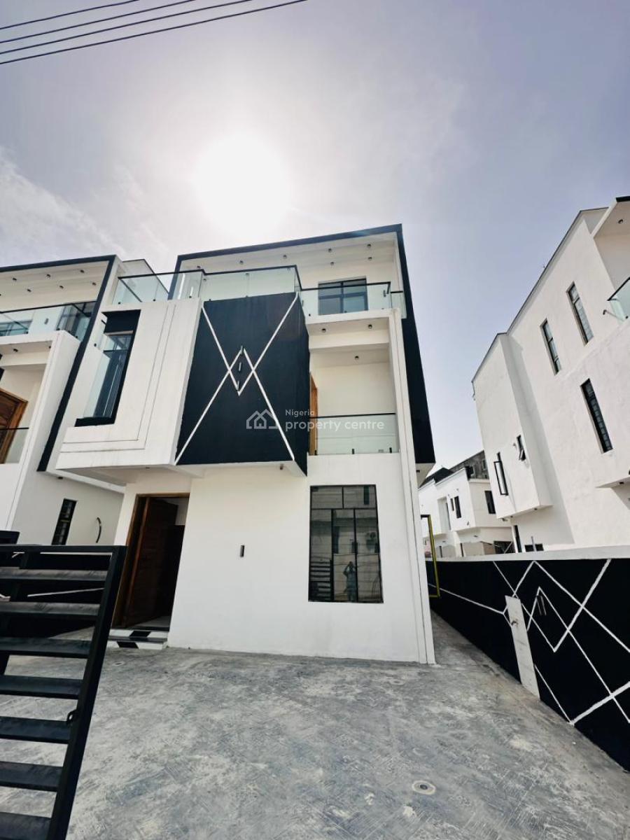 Luxurious 5bedroom Full Detached Duplex Self Compound, Chevron Second Toll Gate Lekki Lagos, Lekki, Lagos, Detached Duplex for Sale