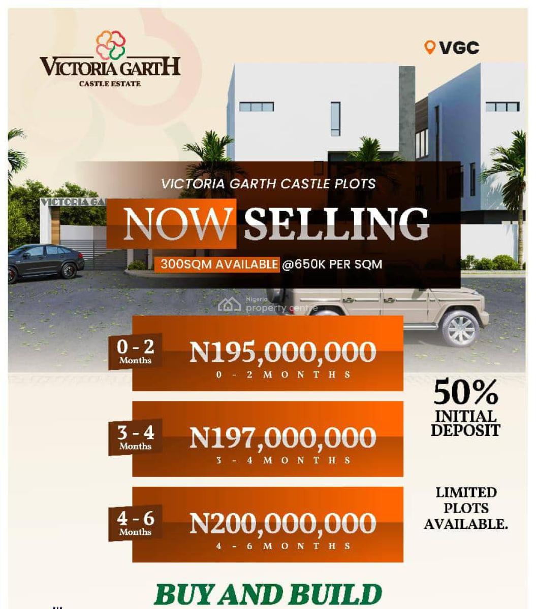 Join The 1% Investors and Own a Piece of Pure Elegance at Vgc, Live, Invest, and Build Within an Exclusive Enclave Design for The 1%, Vgc, Lekki, Lagos, Land for Sale