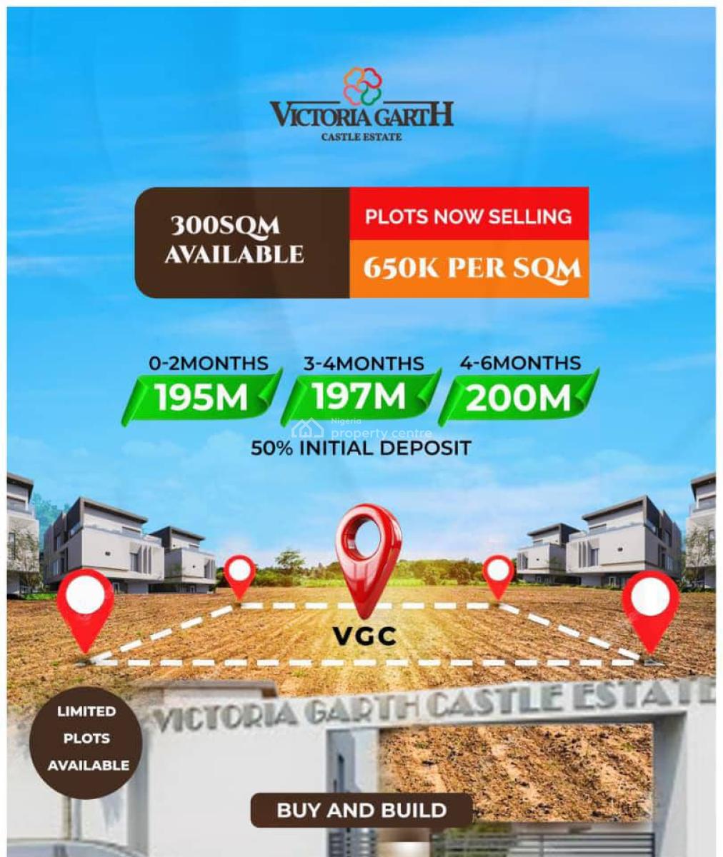 Join The 1% Investors and Own a Piece of Pure Elegance at Vgc, Live, Invest, and Build Within an Exclusive Enclave Design for The 1%, Vgc, Lekki, Lagos, Land for Sale