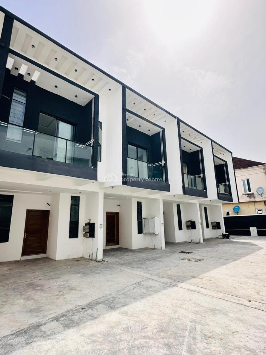 Specious 3bedroom Terrace Duplex Secured Estate, Chevron Second Toll Gate Lekki Lagos, Lekki, Lagos, Terraced Duplex for Sale