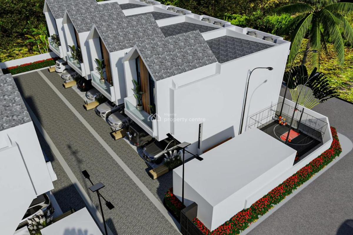 Most Afforable Luxury 3 Bedroom Duplex Plus Bq in a Secured Estate, in a Secured Estate & Adjacent Coaster Road, 15 Mins Drive to Vi, Ajah, Lagos, Terraced Duplex for Sale
