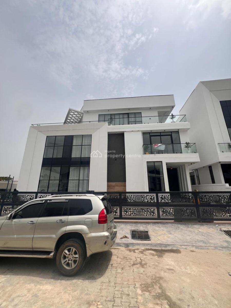 Spacious 5 Bedroom Fully Detached Duplex with Bq, Pool, Spacious 5 Bedroom Duplex with Bq, Pool & Gym in Chervon Toll Gate, Lekki, Lagos, Detached Duplex for Sale