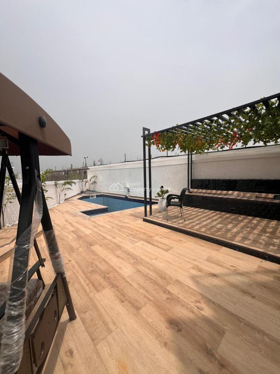 Spacious 5 Bedroom Fully Detached Duplex with Bq, Pool, Spacious 5 Bedroom Duplex with Bq, Pool & Gym in Chervon Toll Gate, Lekki, Lagos, Detached Duplex for Sale