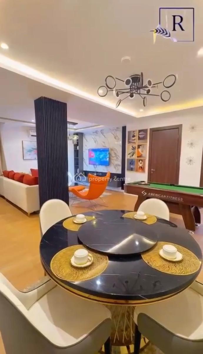 Fully Furnished 1 Bedroom Apartment with Pool and Gym, Banana Island, Ikoyi, Lagos, Mini Flat (room and Parlour) for Rent