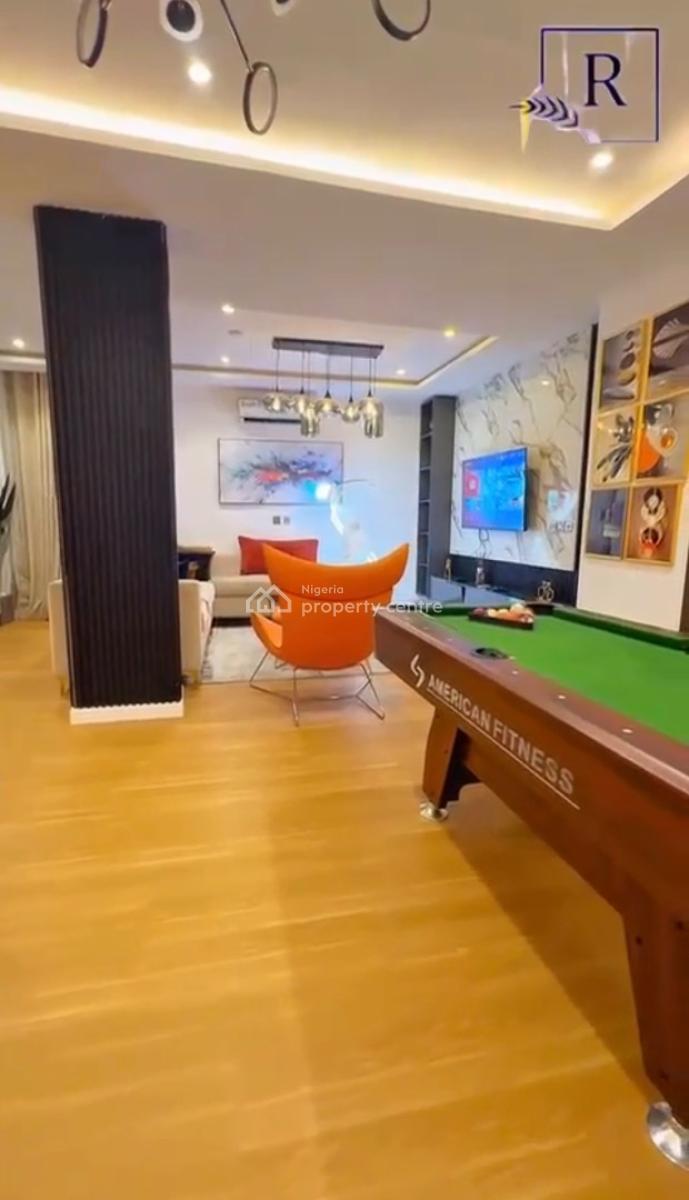 Fully Furnished 1 Bedroom Apartment with Pool and Gym, Banana Island, Ikoyi, Lagos, Mini Flat (room and Parlour) for Rent