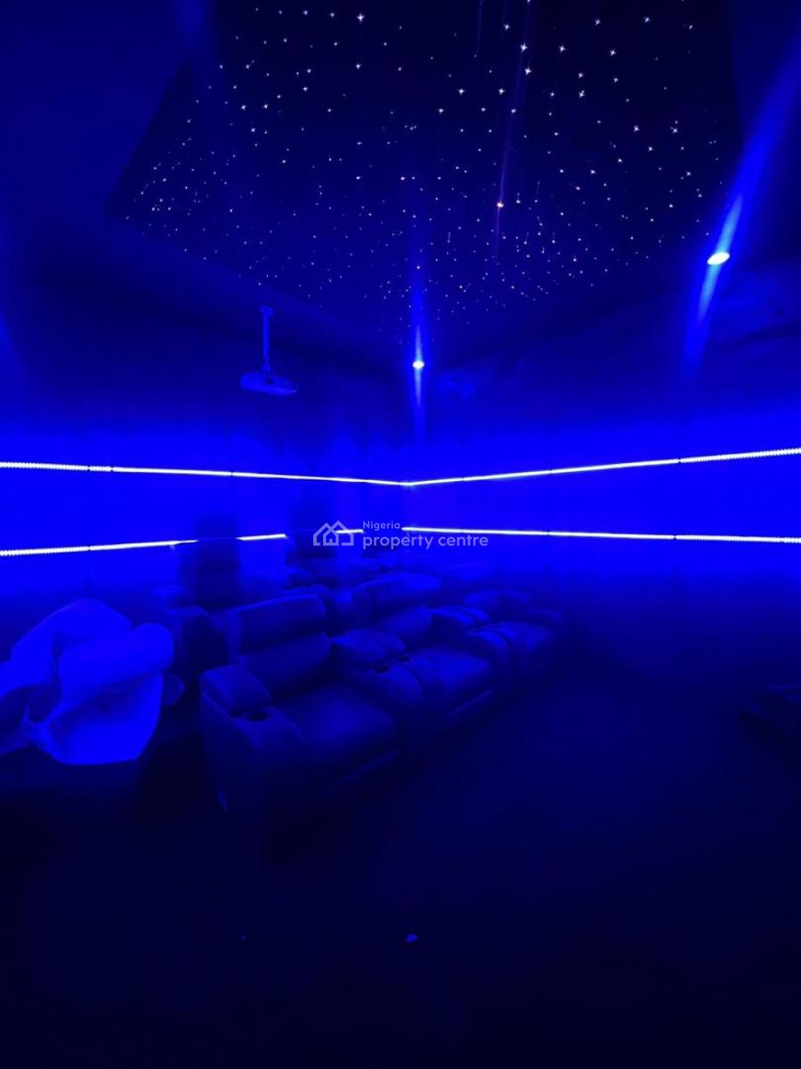 Spacious 6 Bedroom Fully Detached Duplex with Bq, Pool, Cinema, Spacious 6 Bedroom Detached Duplex with Bq, Pool, Cinema in Chevron, Lekki, Lagos, Detached Duplex for Sale