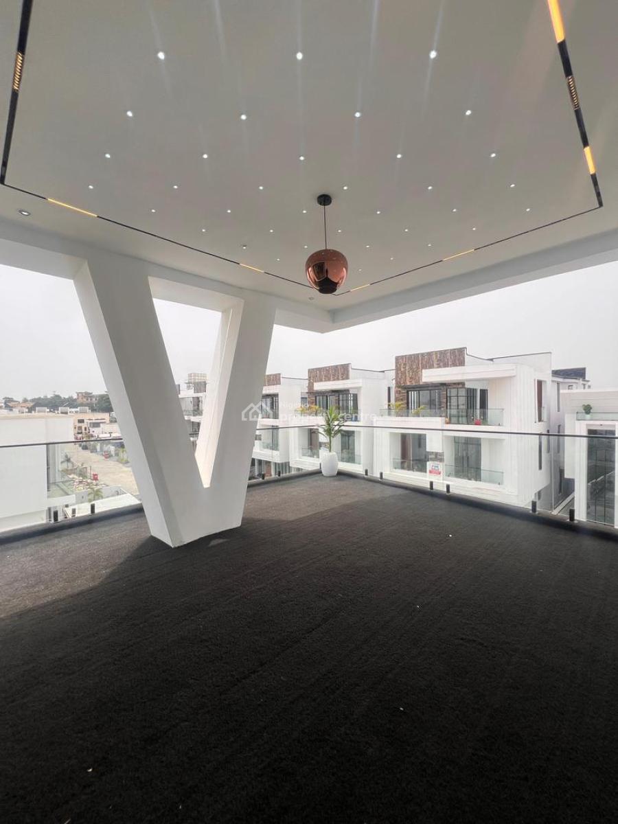 Spacious 6 Bedroom Fully Detached Duplex with Bq, Pool, Cinema, Spacious 6 Bedroom Detached Duplex with Bq, Pool, Cinema in Chevron, Lekki, Lagos, Detached Duplex for Sale