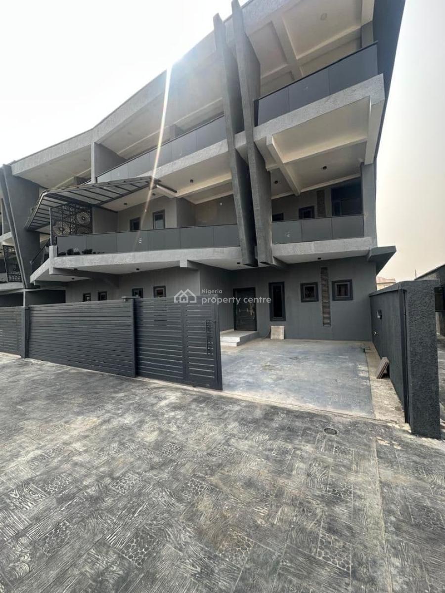 Newly Built 5 Bedroom Semi-detached Duplex with Bq, Greenland Estate, Maryland, Lagos, Semi-detached Duplex for Rent