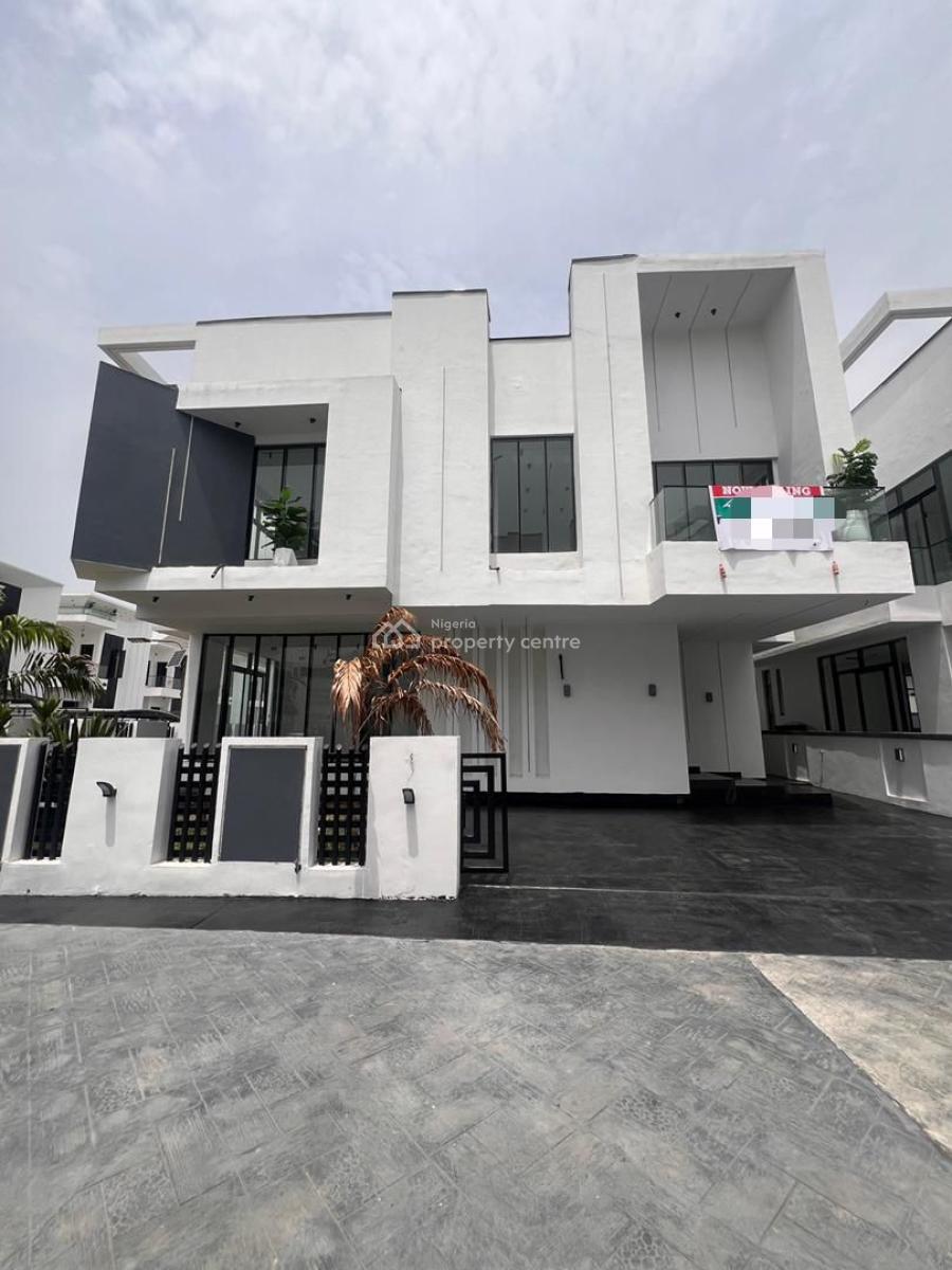 Magnificent 5 Bedroom Fully Detach Duplex with Bq in a Secured Estate, Magnificent 5 Bedroom Fully Detach Duplex with Bq in Chevron Toll Gate, Lekki, Lagos, Detached Duplex for Sale