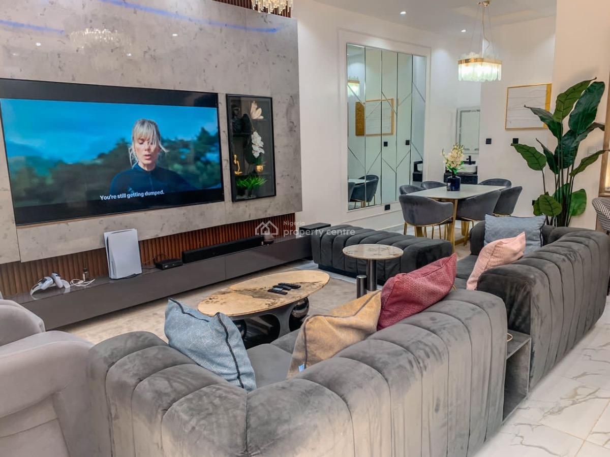 Finished 4 Bedroom Terraced Duplex + Bq, Swimming Pool, Gym, Ikate Elegushi, Lekki, Lagos, Terraced Duplex for Sale