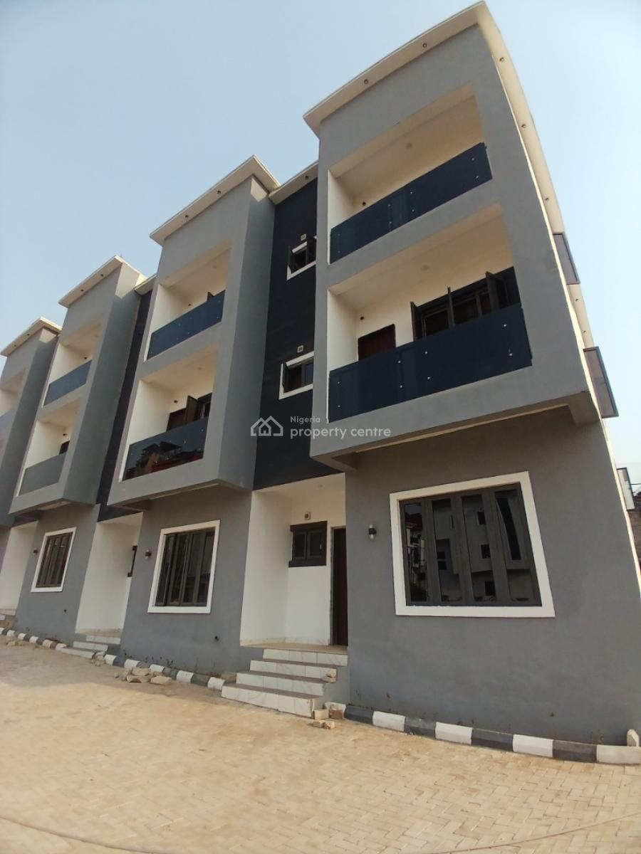 Brand New 4 Bedroom Terrace Duplex with 1room Bq, Guzape Abuja Diplomatic Zone, Guzape District, Abuja, Terraced Duplex for Rent