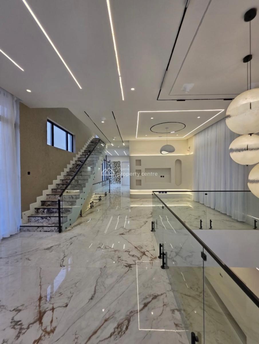 Ultra Luxury 5 Bedroom Fully Detached Duplex+ Standard Bq, Cinema, Box, Asthetic & Furnished 5bedroom Detached +bq, Gym & Cinema, Lekki Phase 1, Lekki, Lagos, Detached Duplex for Sale