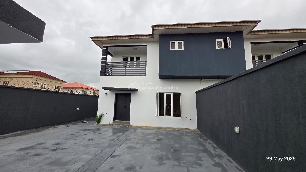 4 Bedroom Semi Detached Duplex with Bq, Victoria Garden City, Vgc, Lekki, Lagos, House for Sale