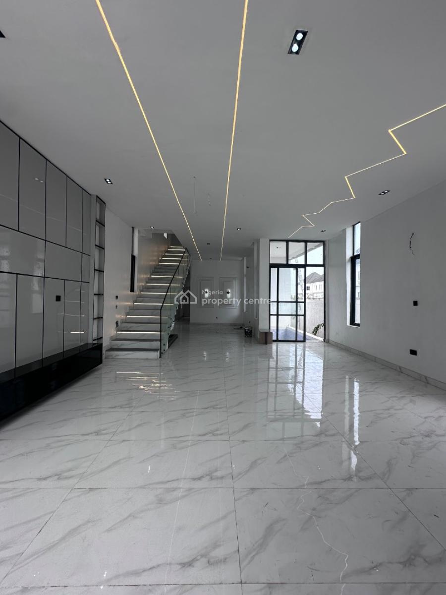 5 Bedroom Fully Deatched Duplex with Swimming Pool, Chevron Estate, Lekki, Lagos, Detached Duplex for Sale