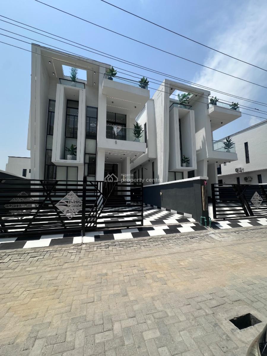 5 Bedroom Fully Deatched Duplex with Swimming Pool, Chevron Estate, Lekki, Lagos, Detached Duplex for Sale