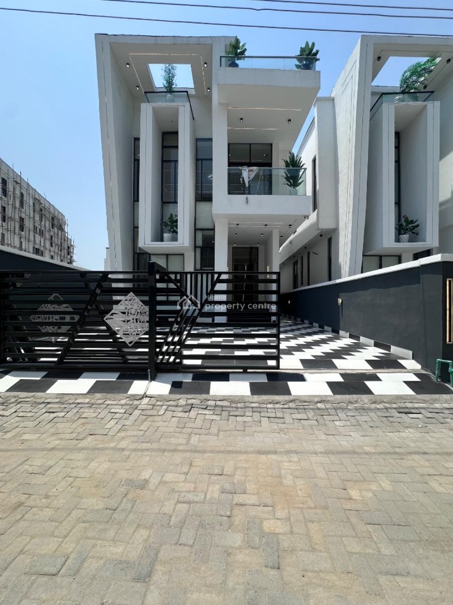 5 Bedroom Fully Deatched Duplex with Swimming Pool, Chevron Estate, Lekki, Lagos, Detached Duplex for Sale