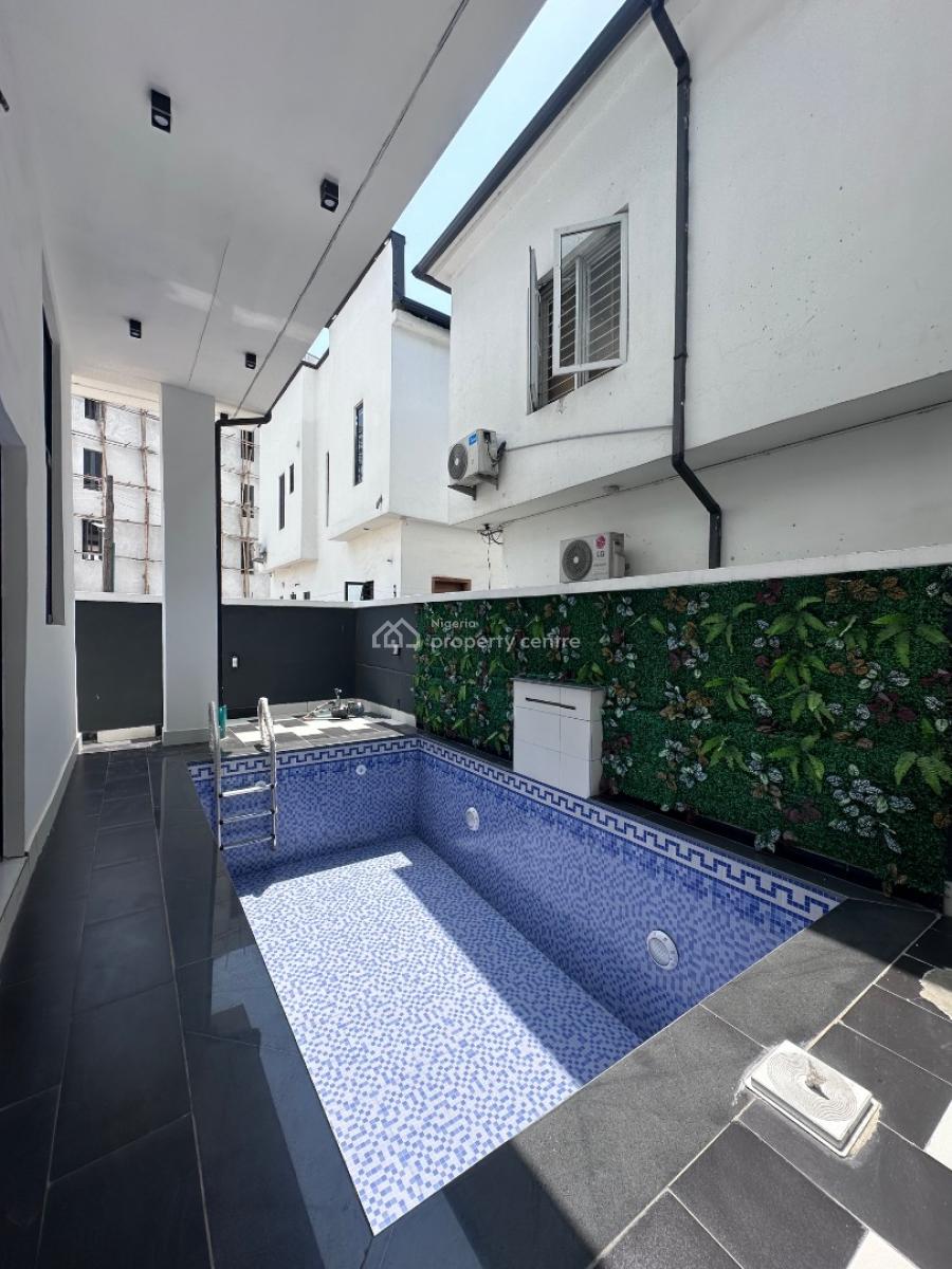 5 Bedroom Fully Deatched Duplex with Swimming Pool, Chevron Estate, Lekki, Lagos, Detached Duplex for Sale