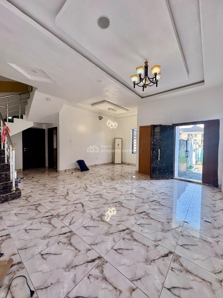 Massive 4 Bedroom Semi Detached Duplex with Bq and Inverter, Opposite Orchid Hotel, By Lekki 2nd Toll Gate, Lekki, Lagos, Semi-detached Duplex for Rent