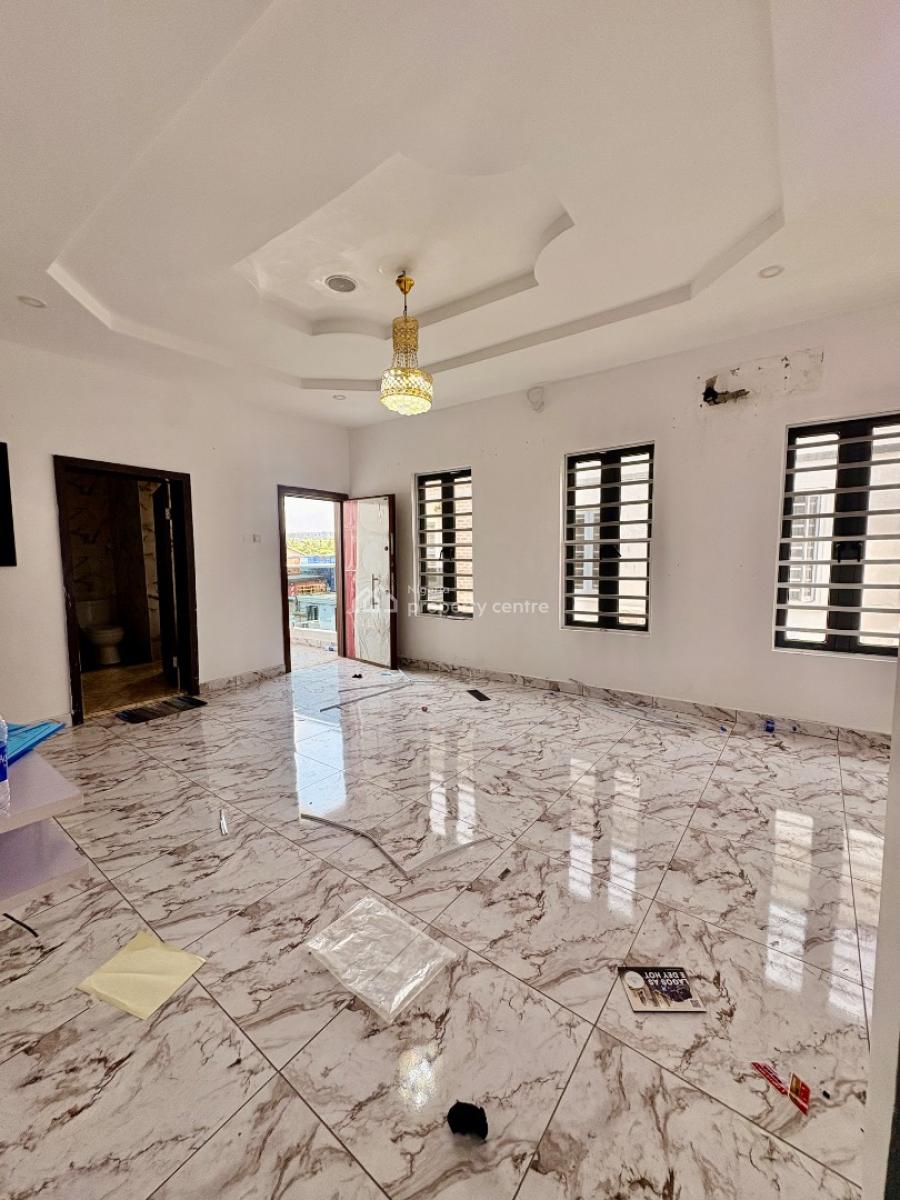 Massive 4 Bedroom Semi Detached Duplex with Bq and Inverter, Opposite Orchid Hotel, By Lekki 2nd Toll Gate, Lekki, Lagos, Semi-detached Duplex for Rent