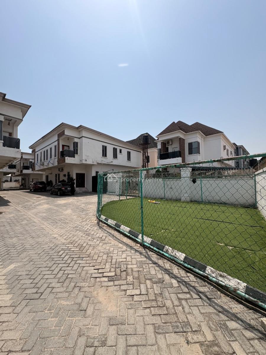 Massive 4 Bedroom Semi Detached Duplex with Bq and Inverter, Opposite Orchid Hotel, By Lekki 2nd Toll Gate, Lekki, Lagos, Semi-detached Duplex for Rent