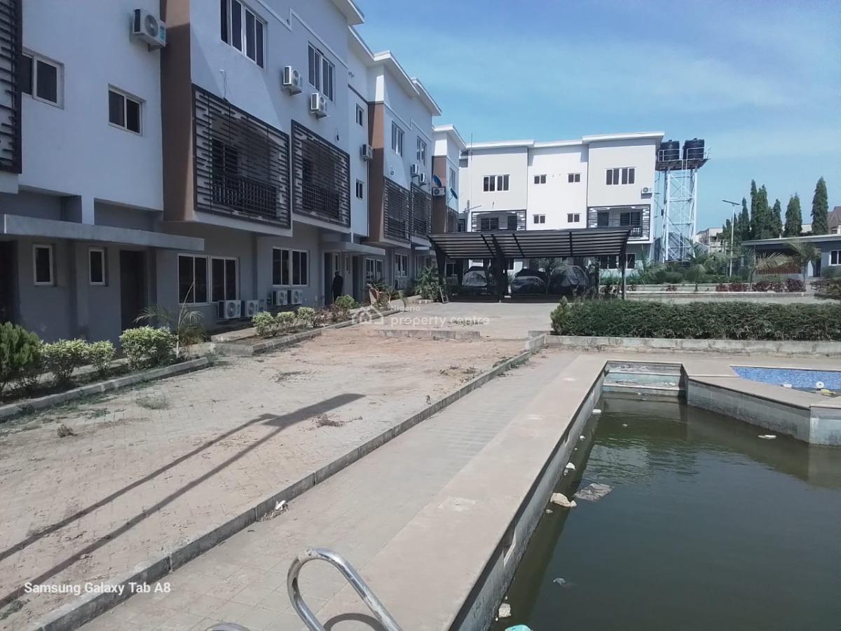 N300m Luxury 4 Bedroom Terrace with Swimming Pool, Near American School, Durumi, Abuja, Terraced Duplex for Sale