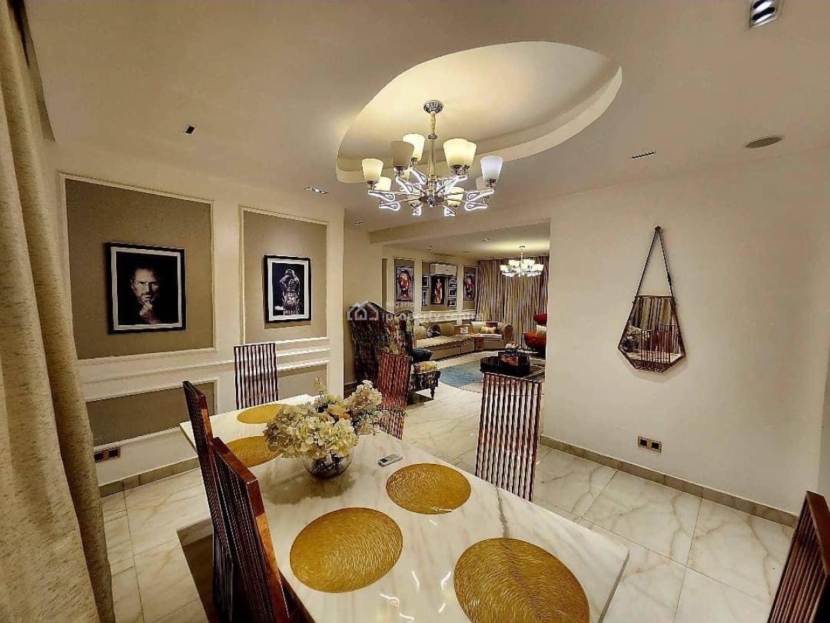 Fully Furnished 3-bedroom Waterfront Apartment + Bq, Banana Island, Ikoyi, Lagos, Flat / Apartment for Rent