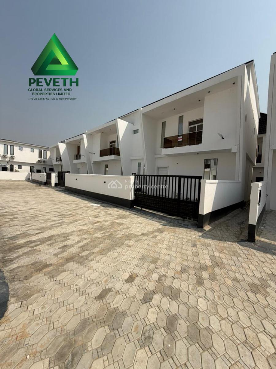 Cheapest 4 Bedroom Semi Detached Duplex with Bq, Ikota, Lekki, Lagos, Semi-detached Duplex for Sale