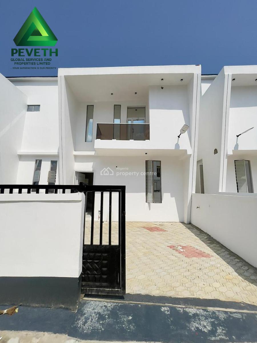 Cheapest 4 Bedroom Semi Detached Duplex with Bq, Ikota, Lekki, Lagos, Semi-detached Duplex for Sale