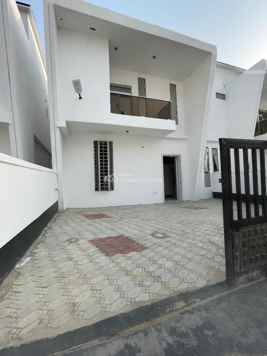 Cheapest 4 Bedroom Semi Detached Duplex with Bq, Ikota, Lekki, Lagos, Semi-detached Duplex for Sale