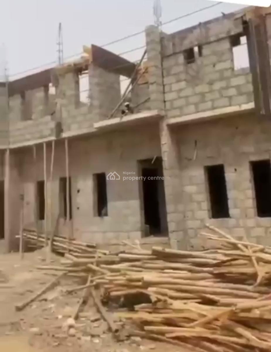 100 Units of 3 Bedrooms Terraced Duplexes (carcass)., Karsana, Abuja, Terraced Duplex for Sale