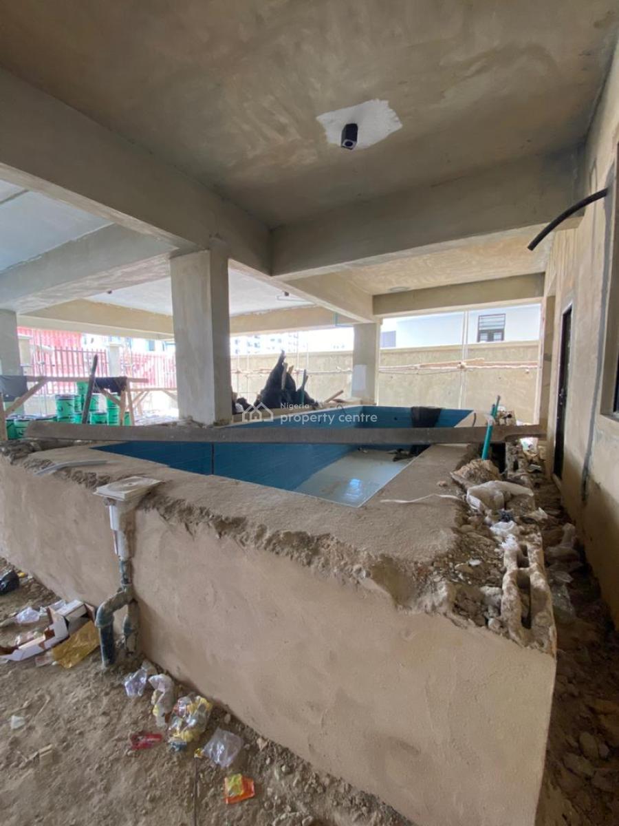 Excellent 2 Bedrooms Apartment with a Pool in a Serene Environment, Lekki Phase 1, Lekki, Lagos, Flat / Apartment for Sale