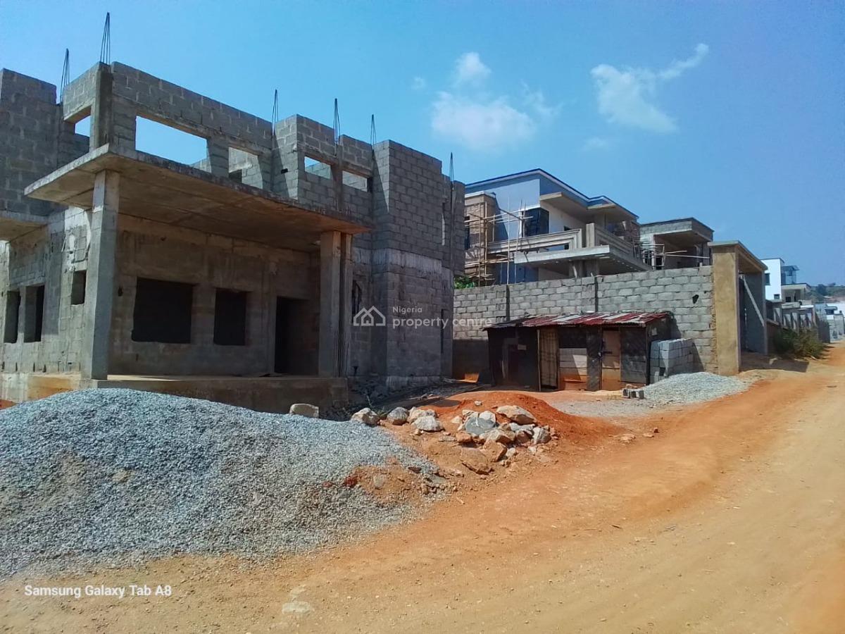 5 Bedroom Carcass on 500sqm, Katampe Ideal Homes Sow Estate Behind Ecowas, Katampe Extension, Katampe, Abuja, Detached Duplex for Sale