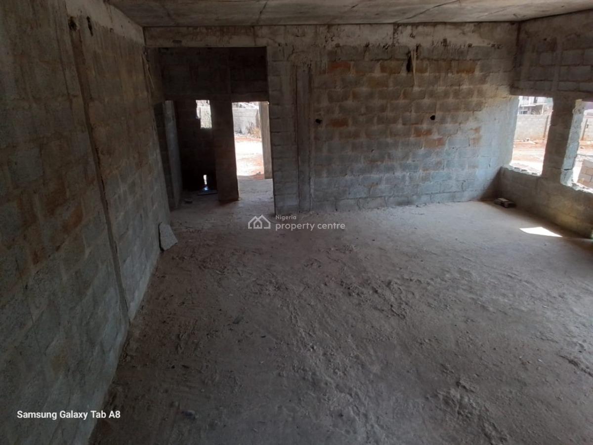 5 Bedroom Carcass on 500sqm, Katampe Ideal Homes Sow Estate Behind Ecowas, Katampe Extension, Katampe, Abuja, Detached Duplex for Sale