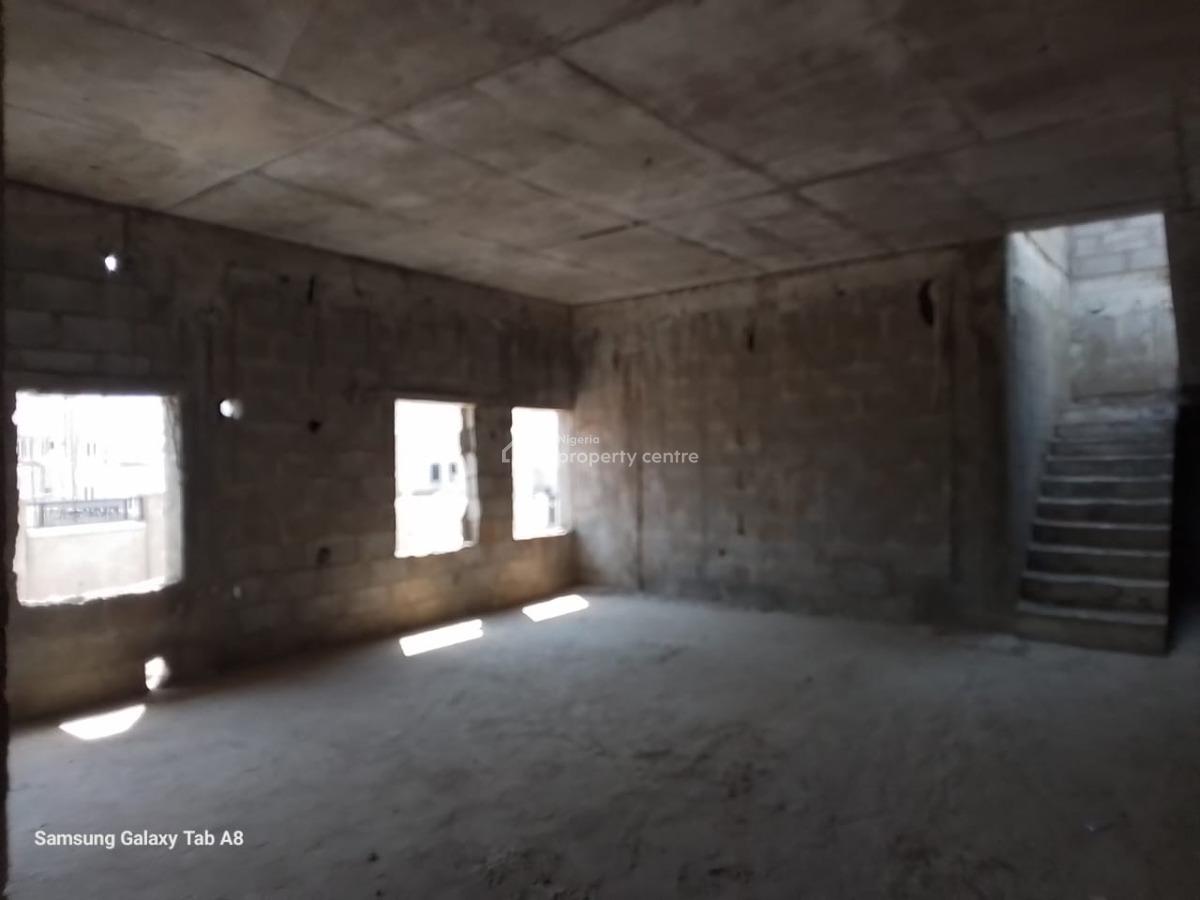 5 Bedroom Carcass on 500sqm, Katampe Ideal Homes Sow Estate Behind Ecowas, Katampe Extension, Katampe, Abuja, Detached Duplex for Sale